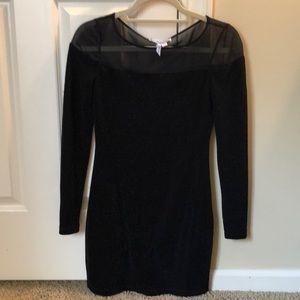 Black long sleeve BCBGeneration dress